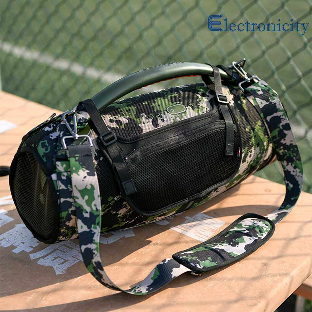 Sling Speaker Cases Portable Sling Speaker Cases Cover Breathable Accessories with Removable Shoulder Strap for JBL Boombox 3